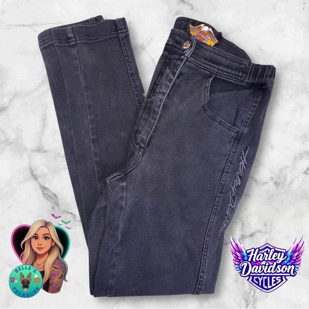 Harley-Davidson Black Women Jeans Jeggings